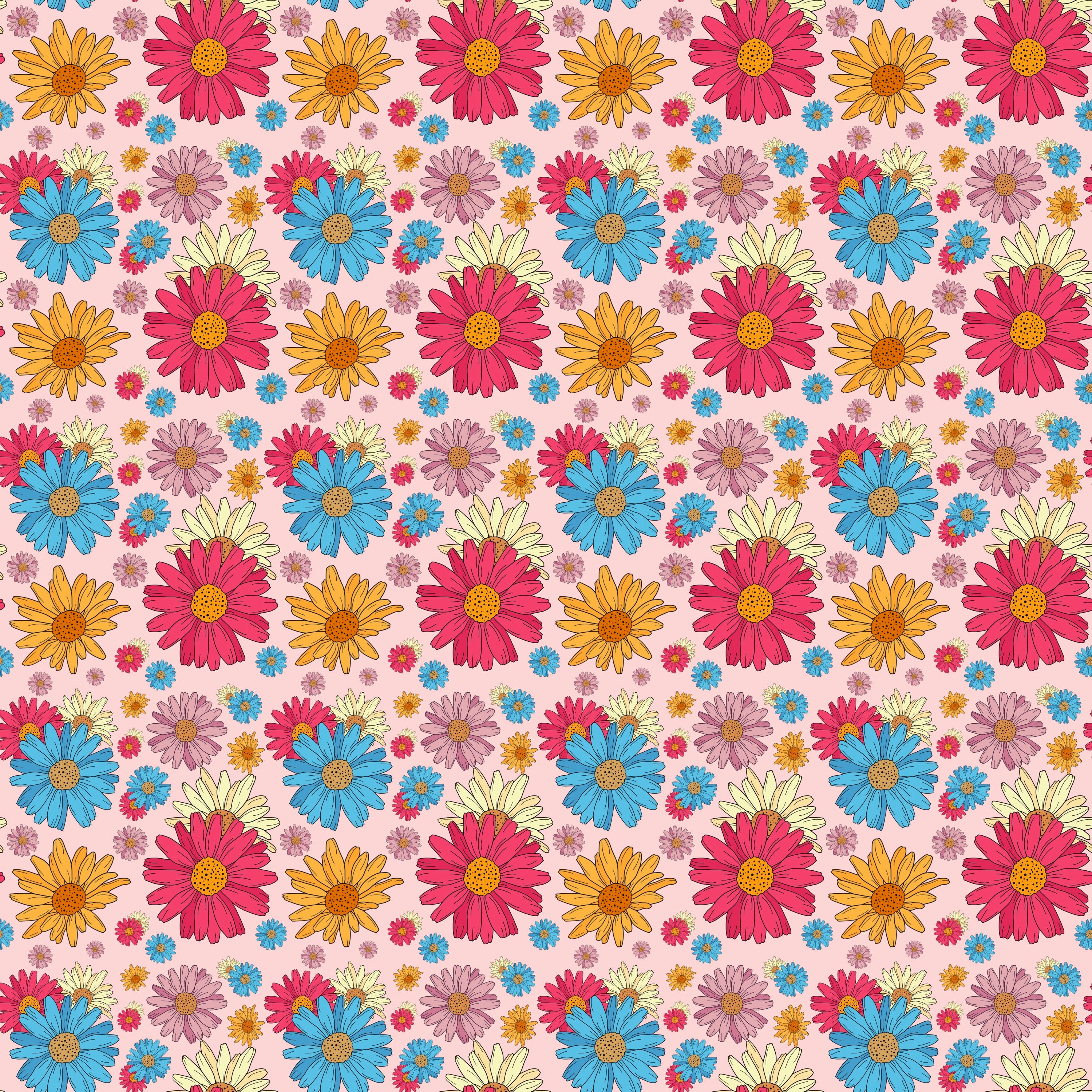 Flower Patch Wallpaper