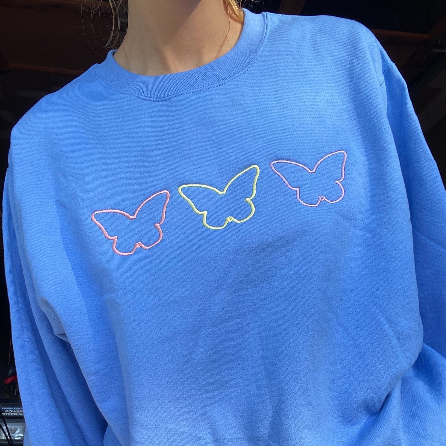 3 Lil Butterflies Sweatshirt
